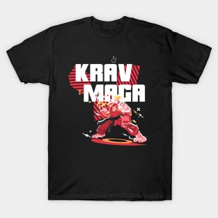 Krav Maga Fighter Martial Arts T-Shirt